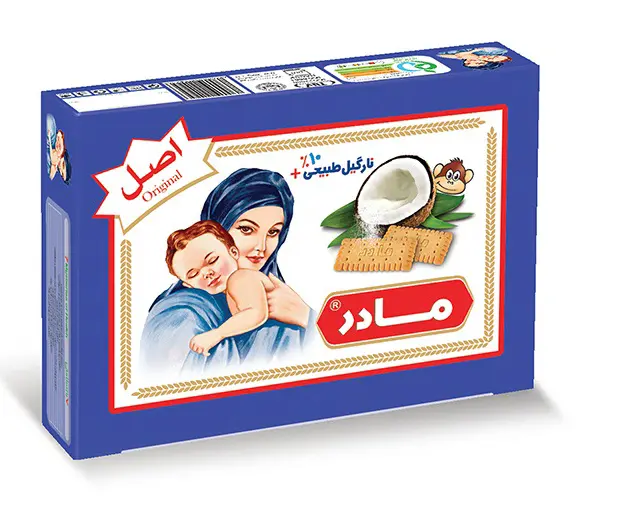 ویتانا-بیسکویت مادر نارگیلی  (۳۵۰ گرم - ۵ یا ۱۰ جعبه ای) (ده تایی)