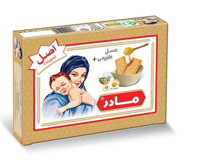 ویتانا-بیسکویت مادر عسلی  (۲۸۰ گرم -  ۱۲ یا ۲۴ جعبه ای) (دوازده تایی)