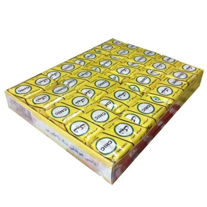 MINOO - Chic Banana Chewing Gum 6 (40 Pcs - 30 in Box) 