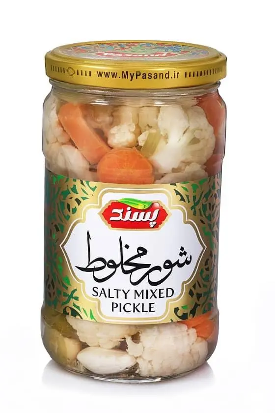 PASAND - Salty Mixed Pickle (660 gr - 12 in Box) 