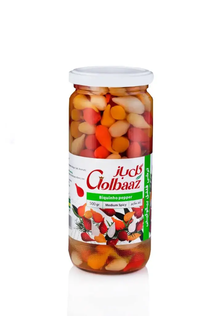 GOLBAAZ - Biquinho Pepper Pickle (500g - 6 in Box)  