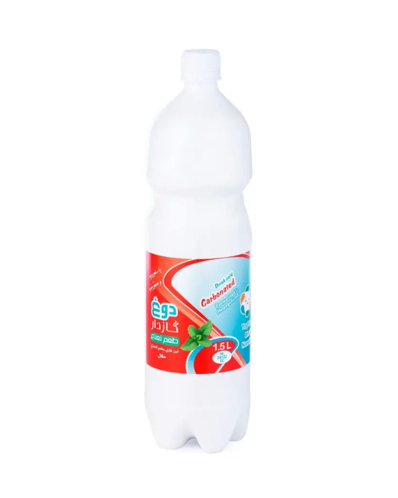 PITO -  Yogurt Drink with Mint Flavor Carbonated 1500ml (6 X 1.5 Lit)  
