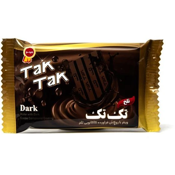 مینو - تک تک 4 انگشتی با شکلات تلخ 38 گرمی 18 عددی (12 بسته در کارتن)