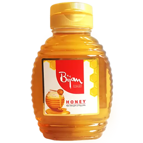 BIJAN - Natural Honey in Plastic Bottle (300 gr - 12 in Box) 