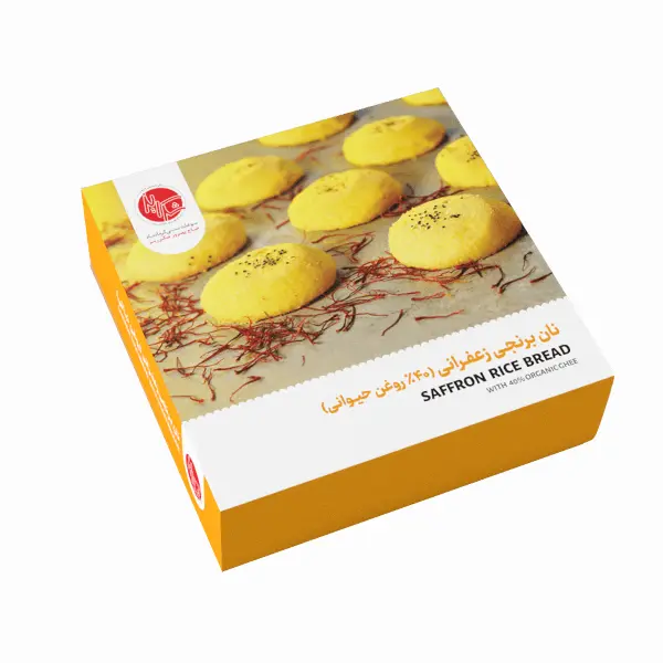SHEKAR RIZ - Saffron Rice Bread (400 gr - 12 in Box) 