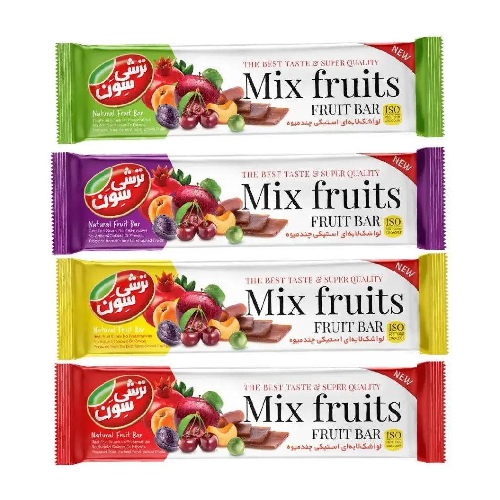 سوان - لواشک مدل استیکی لایه‌ای بزرگ (90 گرم - 4جعبه *24 تایی یا 2 جعبه *24 )