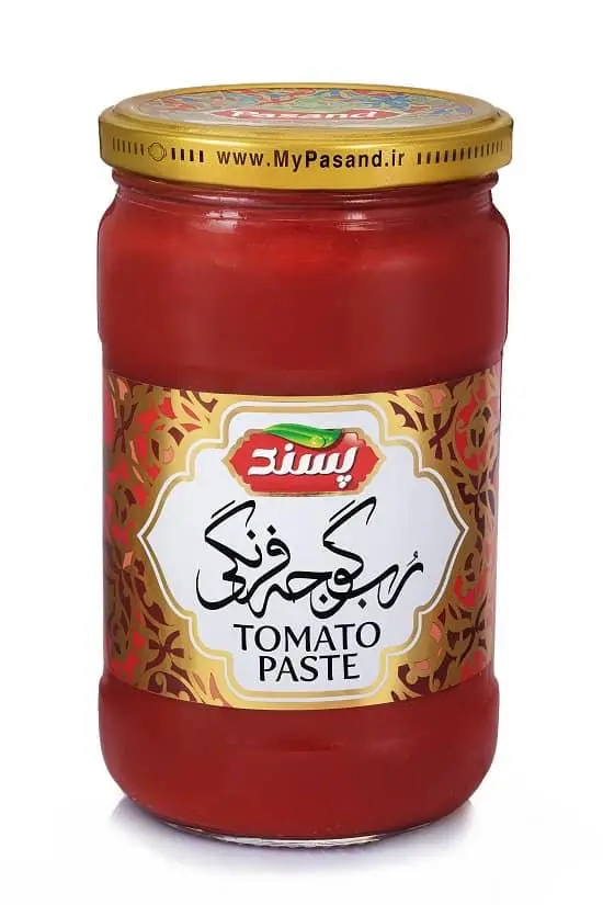  پسند- رب گوجه فرنگی (700 گرم - 6 یا 12 عددی) (شش تایی)