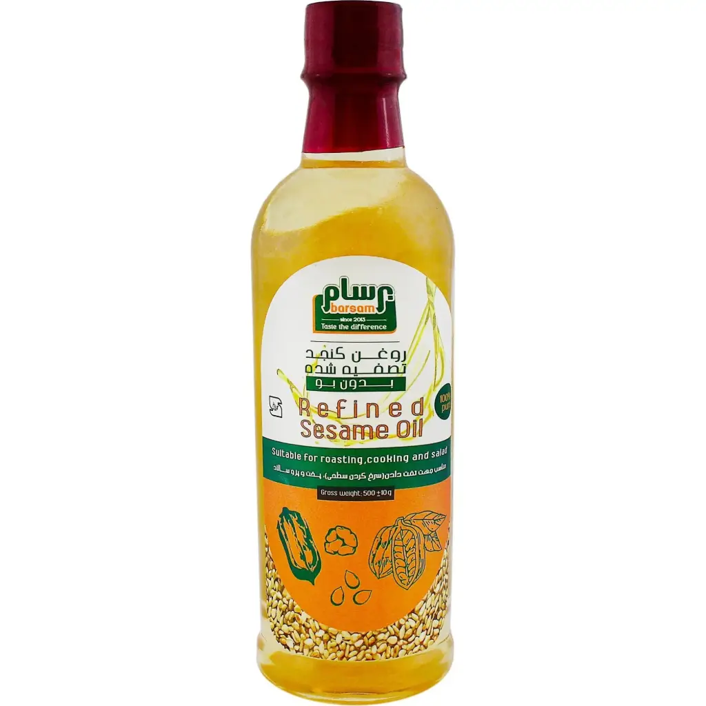 BARSAM - Refined Sesame Oil (500cc - 6 OR 12 PCS)