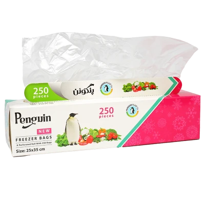 PENGUIN -  Rolled Box Freezer Bag 35X25 (250 Pcs - 50 in Box)