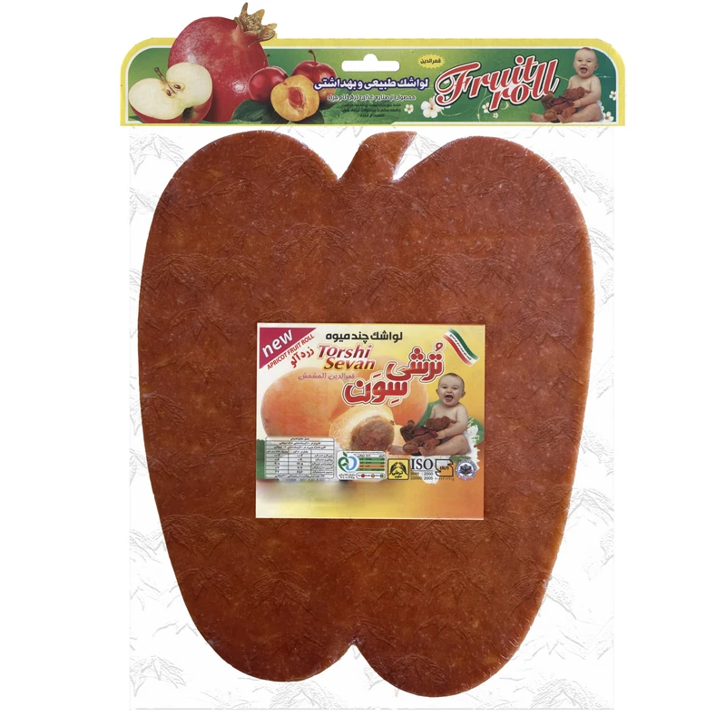 ترشی سون - لواشک سیب مخلوط سون - 120 گرمی (بسته ۳ یا ۶ عددی)