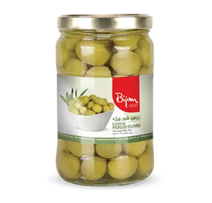 BIJAN - Super Salted Olives with Pit (650 gr)