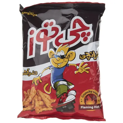 CHEETOZ - Flaming Hot Crunchy - Large 30x100 gr -BOX