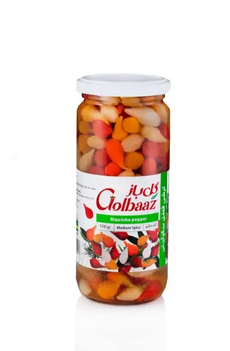 GOLBAAZ - Biquinho Pepper Pickle (500g - 6 in Box)  