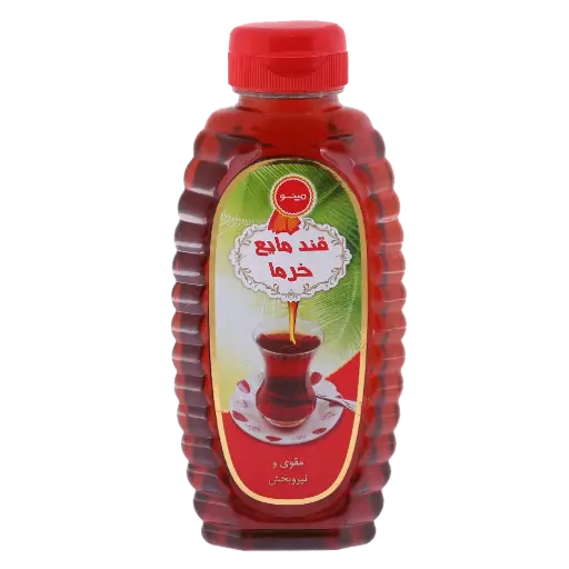 مینو - قند مایع خرما 500 گرمی (8 بسته در کارتن)