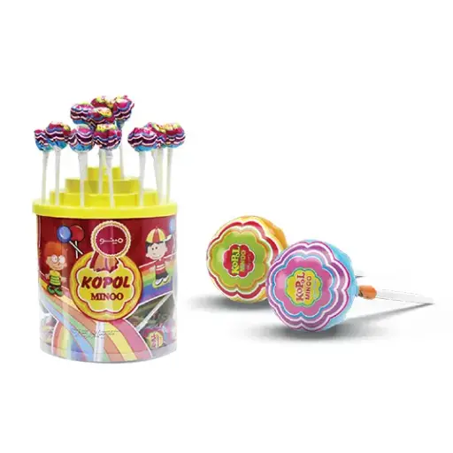 MINOO -  Fruit Lollipop (6 X100 in Box) 