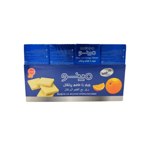MINOO -  Orange Wafe 35 gr  (12 X 12 in Box) 