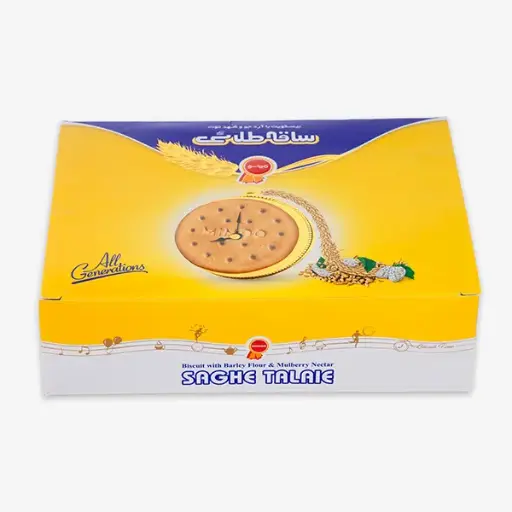 MINOO -  Saghe Talaei Sweet Meal Biscuits (750gr - 6 in Box) 