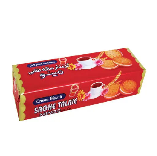 MINOO - Cream Sweetmeal Biscuit-Vanilla Flaver (192gr - 48 in Box) 