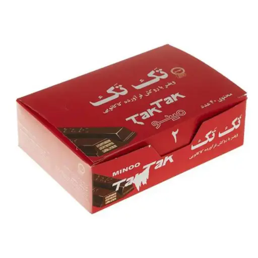 MINOO -  Wafer Fingers in Milk Chocolate 18 gr Pack of 40 (15 in Box) 
