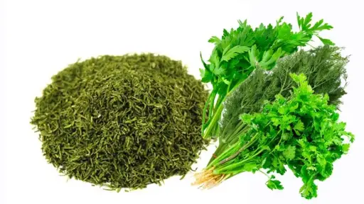 سبزی خشک - سبزی کوکو خشک صادراتی سوپر (5 کیلو در کارتن)