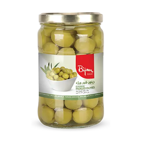 BIJAN - Salted Olives with Pit (650 gr - 12 in Box) 