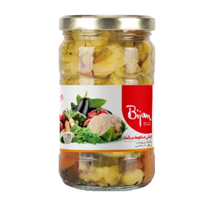 BIJAN - Mix Pickles (630 gr - 12 in Box) 