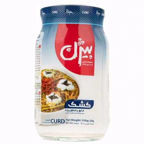 BIJAN - Pasteurized Liquid Curd in Glass Jar (500 gr - 12 in Box) 